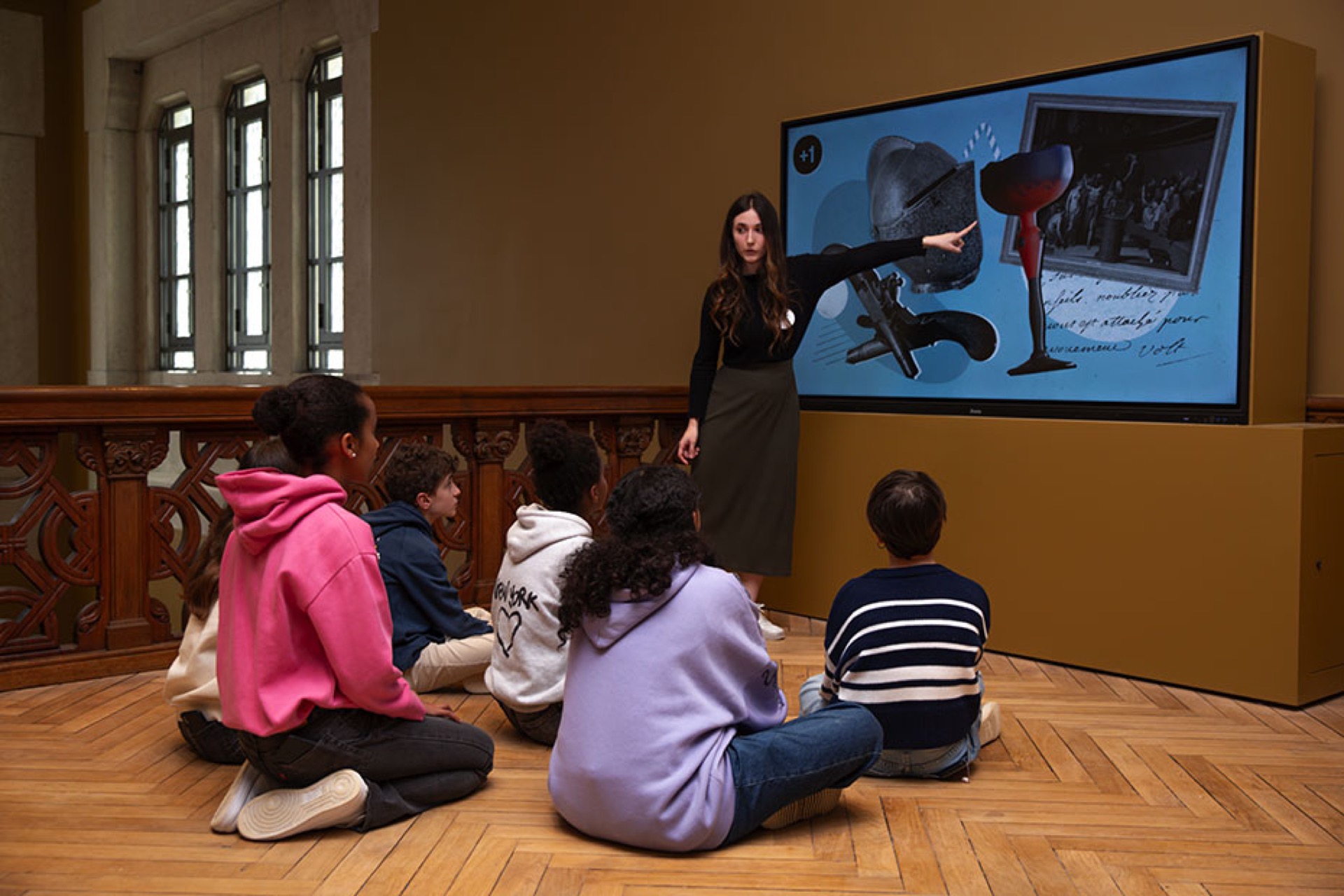 Dispositif audiovisuel du Musée Dobrée